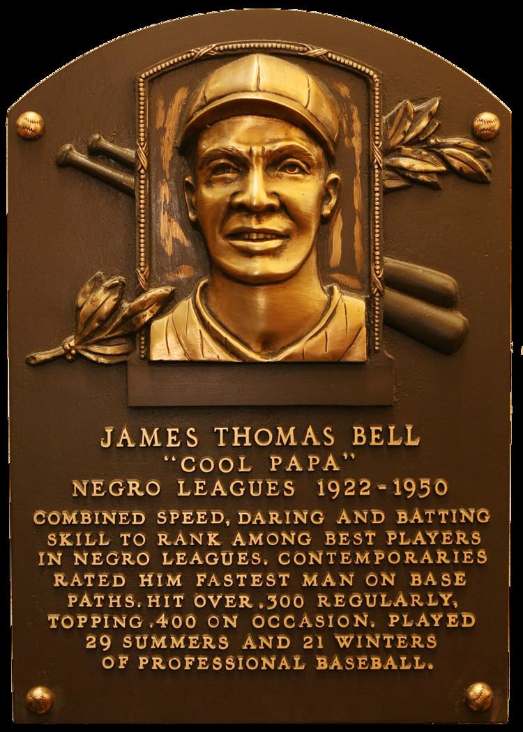 Cool Papa Bell Bell Cool Papa Baseball Hall of Fame