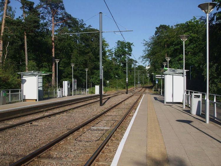 Coombe Lane tram stop