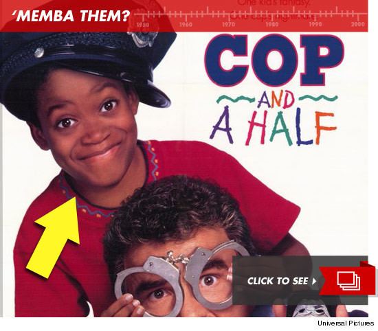 Cop and a Half Kid from Cop and a Half Memba Him TMZcom