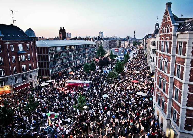 Copenhagen Distortion Copenhagen was hit by the annual street festival Distortion in the