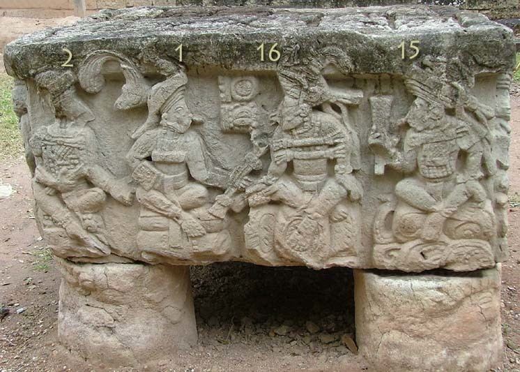 Copán Altar Q Copan Altar Q a11170