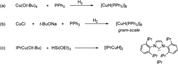 Copper hydride Regioselective transformation of alkynes catalyzed by a copper