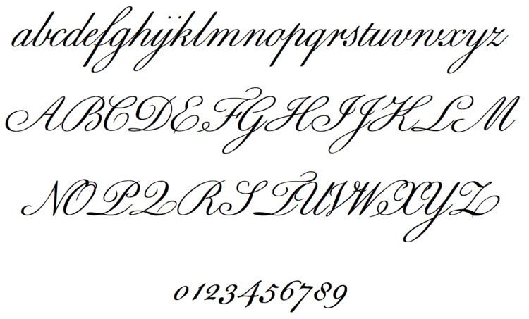 Copperplate script Elegant Script Spencerian and Copperplate Roundhand Jake Rainis