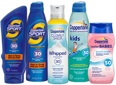 Coppertone (sunscreen) Sunscreen Lotion Spray amp Sun Care Products Coppertone Coppertone