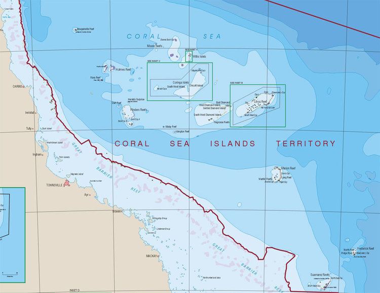 Coral Sea Islands Coral Sea Islands Geoscience Australia