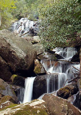 Corbin Creek Falls wwwncwaterfallscomcorbin1jpg