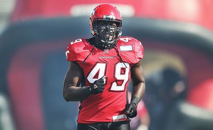 Cordarro Law Calgary Stampeders Cordarro Law reaping benefits of playing on line