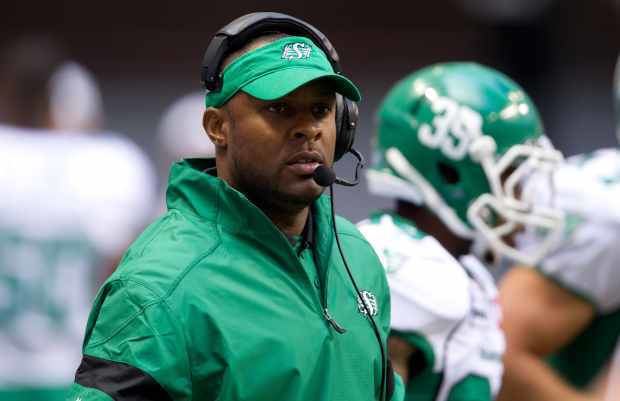 Corey Chamblin CFL39s youngest coach Corey Chamblin points Roughriders in
