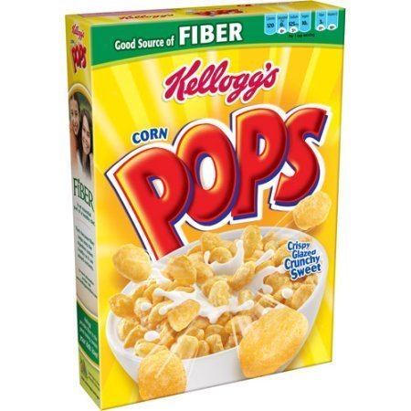 Corn Pops Kellogg39s Corn Pops Crunchy Sweet Cereal 172 ounce box Walmartcom