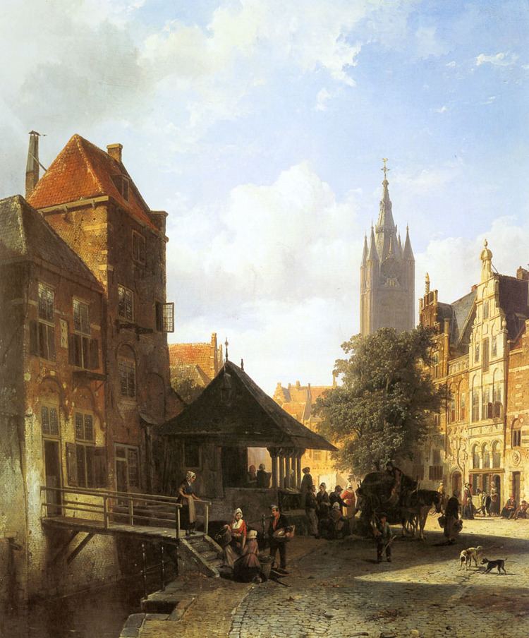 Cornelis Springer Cornelis Springer Paintings Oil Paintings