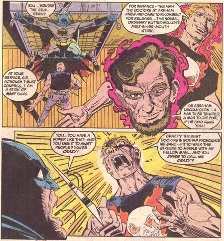 Cornelius Stirk The 3 great GrantBreyfogle Batman villains Trash Mutant