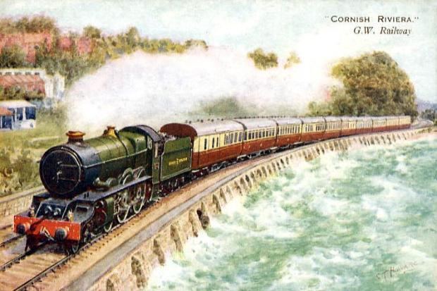 Cornish Riviera Express Postcards of the Past Old Postcards of the Great Western Railway