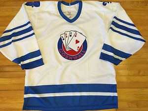 Cornwall Aces Vtg Cornwall Aces CCM Jersey AHL M Quebec Nordiques Avalanche IHL