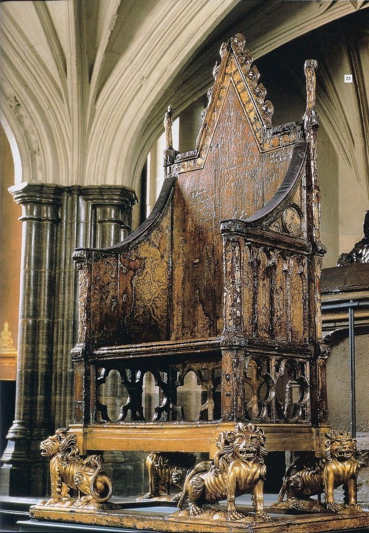 Coronation Chair Sacred Mysteries The stone at the next Coronation Chairs The
