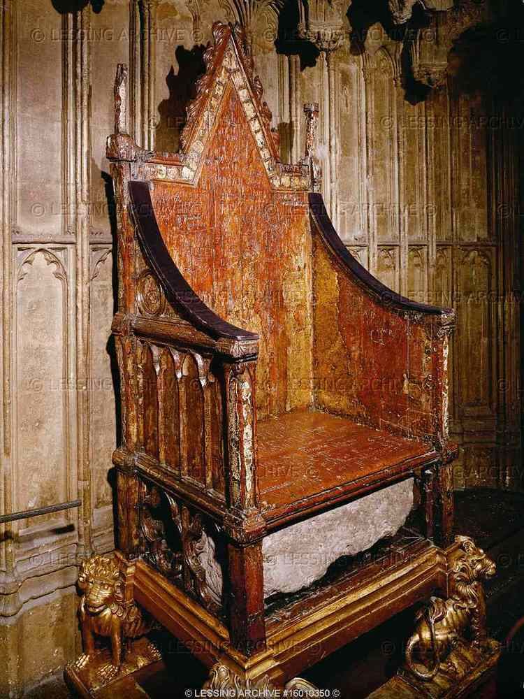 Coronation Chair The Coronation Chair with the Stone of Scone Westminster Abbey
