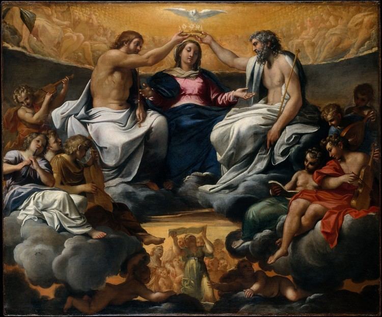 Coronation of the Virgin Annibale Carracci The Coronation of the Virgin The Met