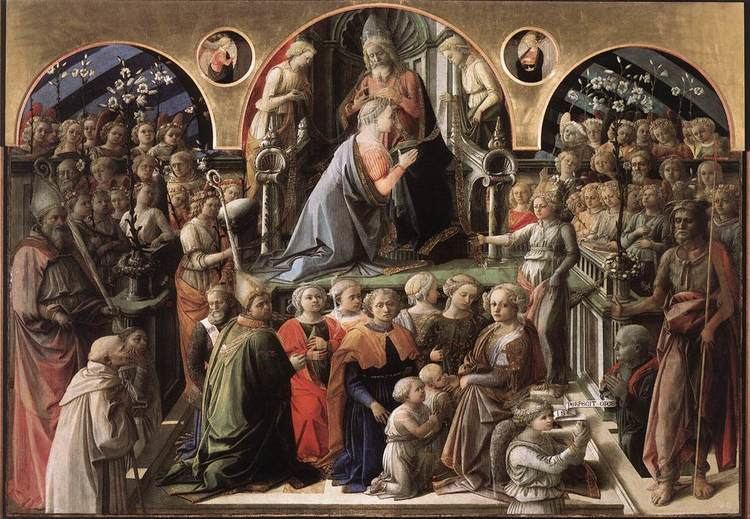 Coronation of the Virgin Coronation of the Virgin by LIPPI Fra Filippo