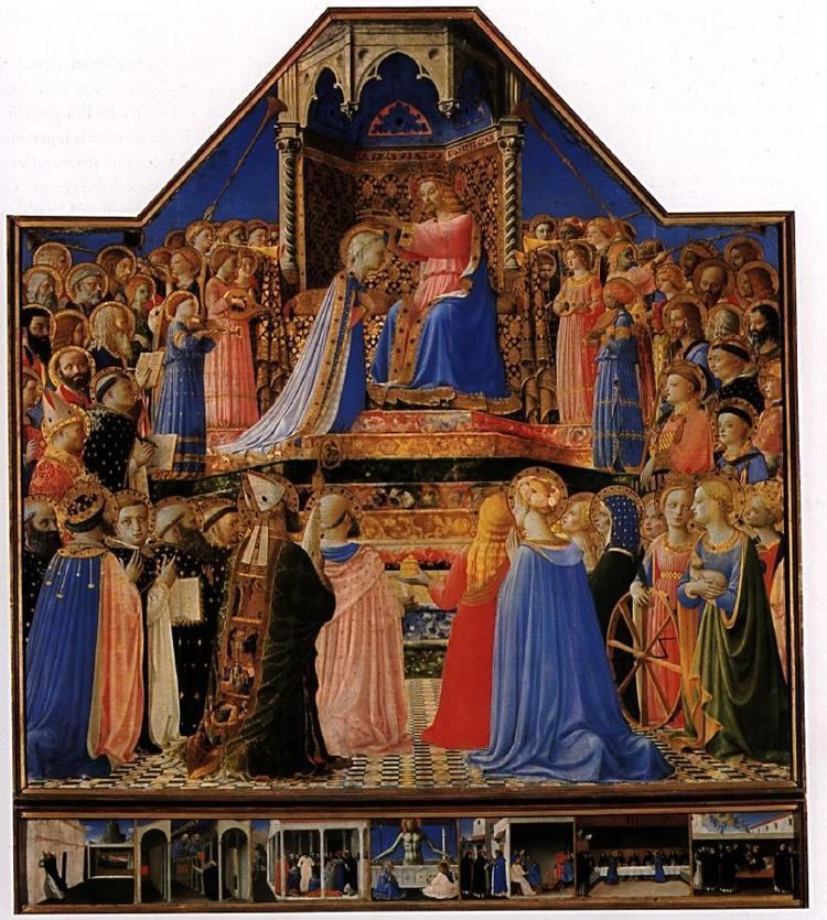 Coronation of the Virgin (Fra Angelico, Louvre) Lawrence Gowing Paintings in the Louvre