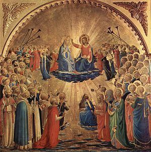 Coronation of the Virgin (Fra Angelico, Uffizi) httpsuploadwikimediaorgwikipediacommonsthu