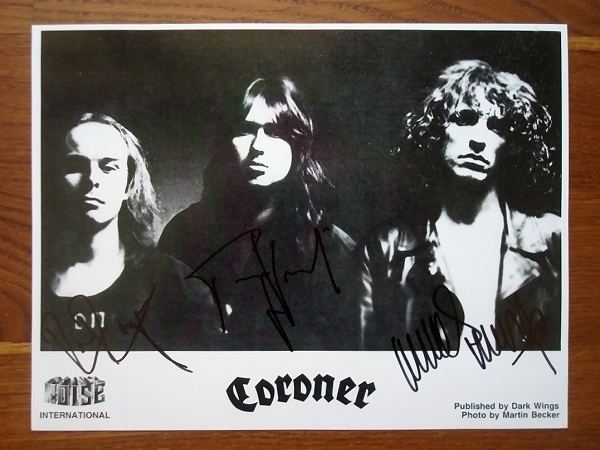 Coroner (band) CORONER official website straight from the source Home