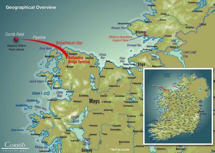 Corrib gas project First Natural Gas Flows from Ireland39s Corrib Gas Field Shipping
