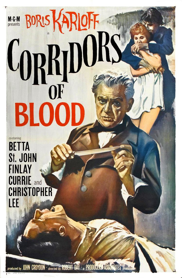 Corridors of Blood Poster for Corridors of Blood 1958 UK Wrong Side of the Art