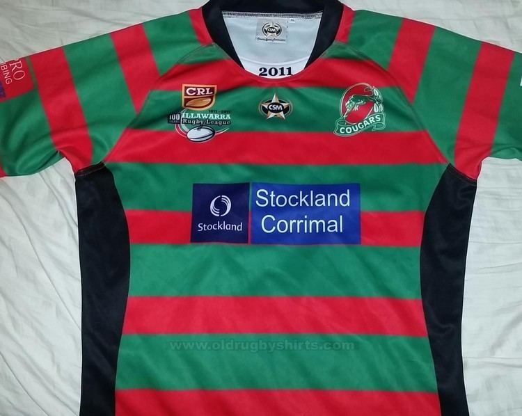 Corrimal Cougars Corrimal Cougars AlternativeAway Rugby Shirt 2011 Added on