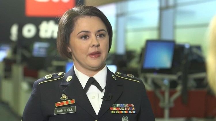 Corrin Campbell Rocking for US Army Recruits CNN Video