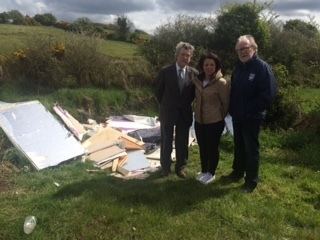 Corrinshego Anger over dumping at new Corrinshego GAA pitch Latest Newry News