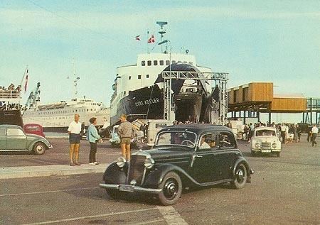 Cort Adeler Larvik Line ferry Postcards