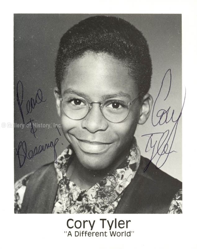 Cory Tyler Cory Tyler Printed Photograph Signed In Ink Autographs