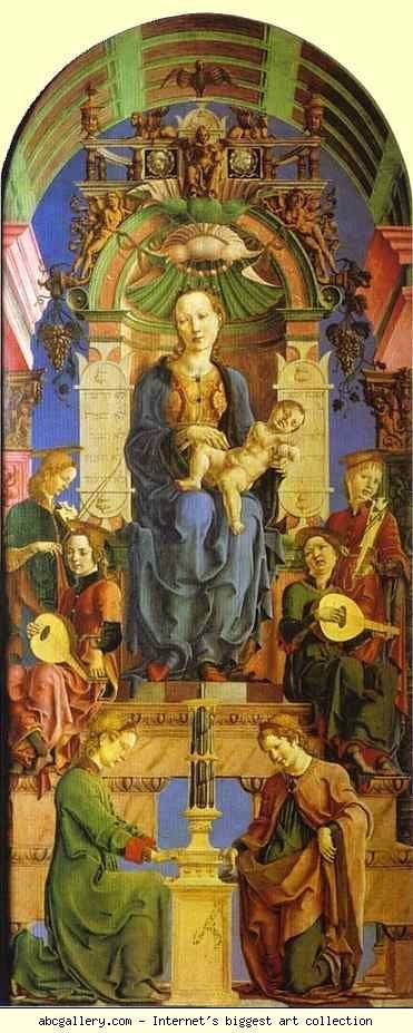 Cosimo Tura Cosme Tura Madonna Enthroned Olga39s Gallery