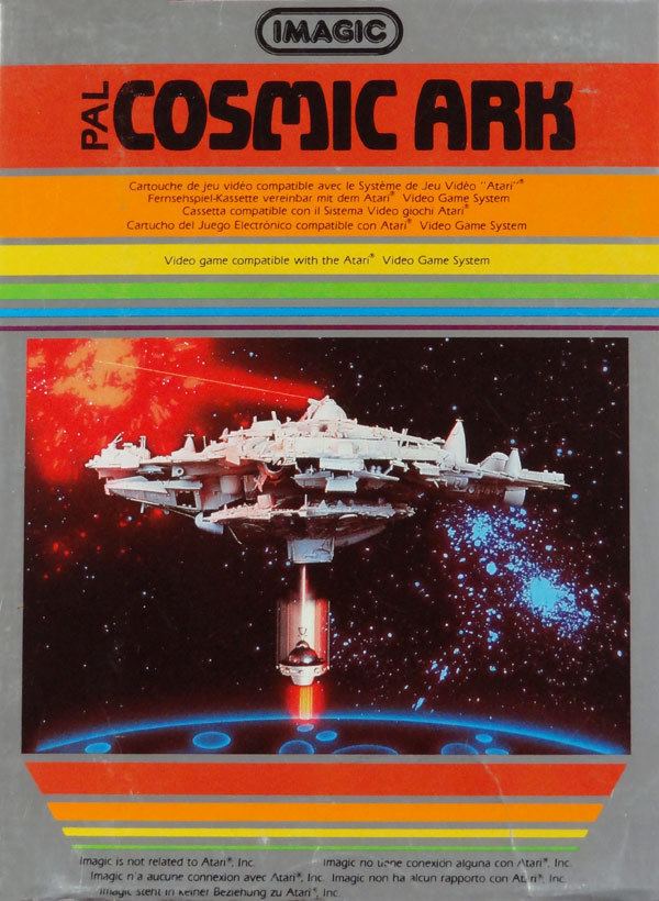 Cosmic Ark Atari 2600 VCS Cosmic Ark scans dump download screenshots ads