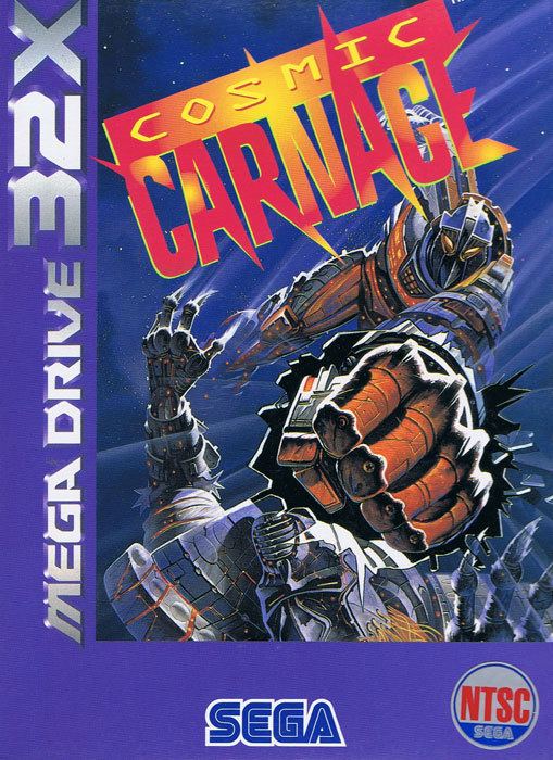 Cosmic Carnage Cosmic Carnage New Asian Version from Sega 32X