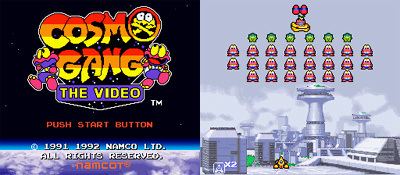 Cosmo Gang the Video Cosmo Gang The Video Cart Only from Namcot Super Famicom
