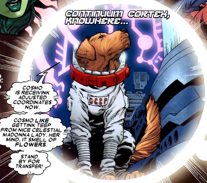 Cosmo the Spacedog My all time favourite Marvel character Cosmo the Space Dog Geek