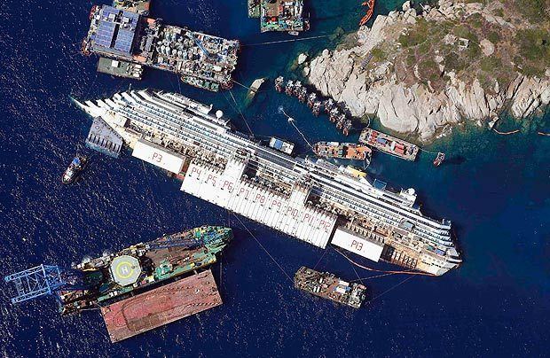 Costa Concordia Tragic Costa Concordia cruise liner which capsized killing 32 people