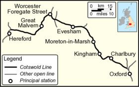 Cotswold Line Cotswold Line Wikipedia