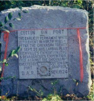 Cotton Gin Port, Mississippi Monroe Co Markers