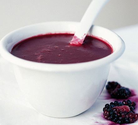 Coulis Blackberry coulis BBC Good Food