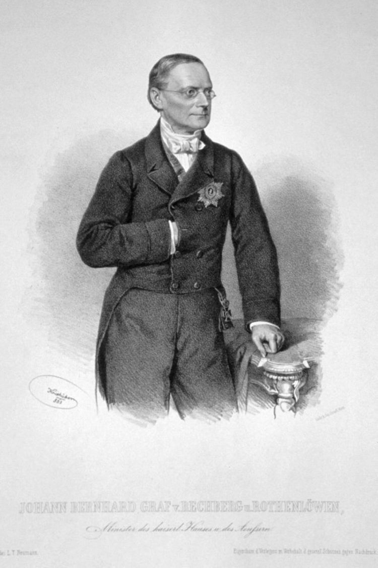 Count Johann Bernhard von Rechberg und Rothenlowen