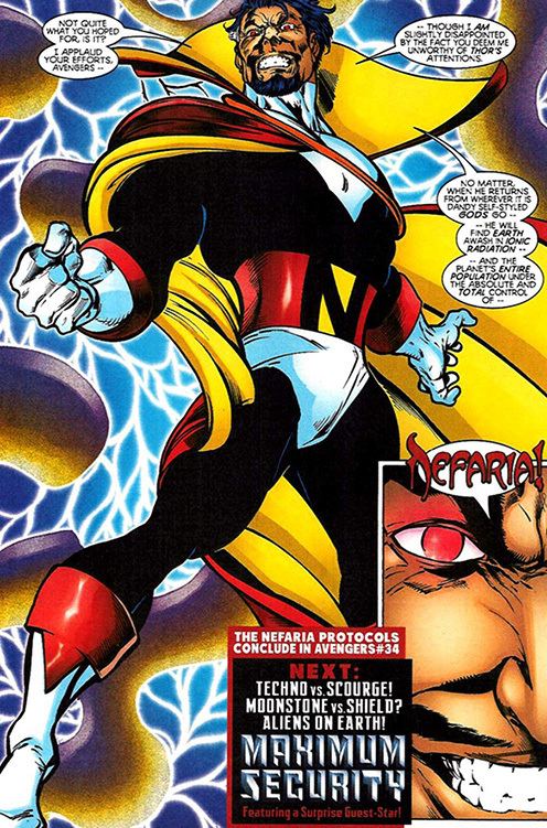 Count Nefaria Count Nefaria ionic Maggia menace AvengersIron Man foe