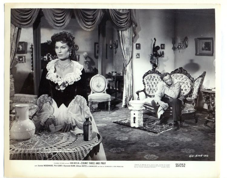 Count Three and Pray (film) VAN HEFLIN ALLISON HAYES movie photo 1955 COUNT THREE AND PRAY eBay