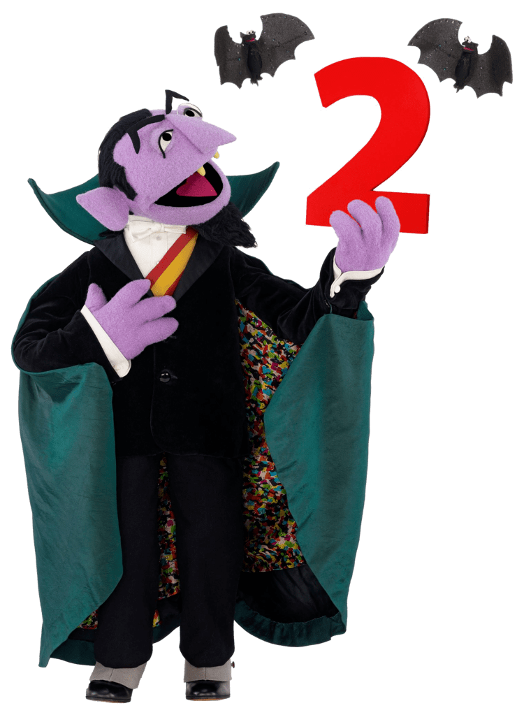 Count von Count Weekly Muppet Wednesdays Count von Count The Muppet Mindset