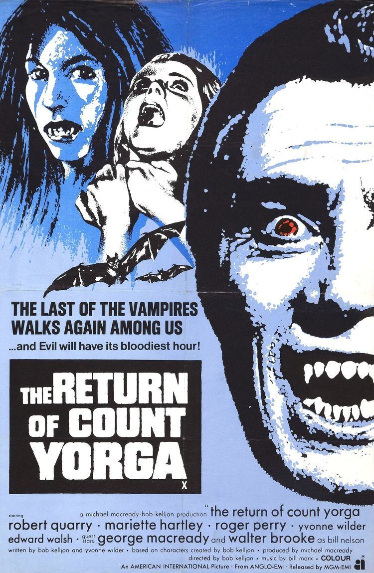 Count Yorga, Vampire COUNT YORGA WORMWOOD CHRONICLES