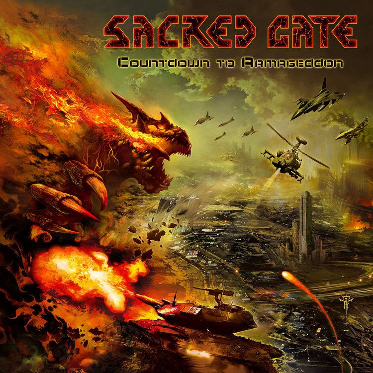 Countdown to Armageddon SACRED GATE Countdown to Armageddon Metal On Metal Records