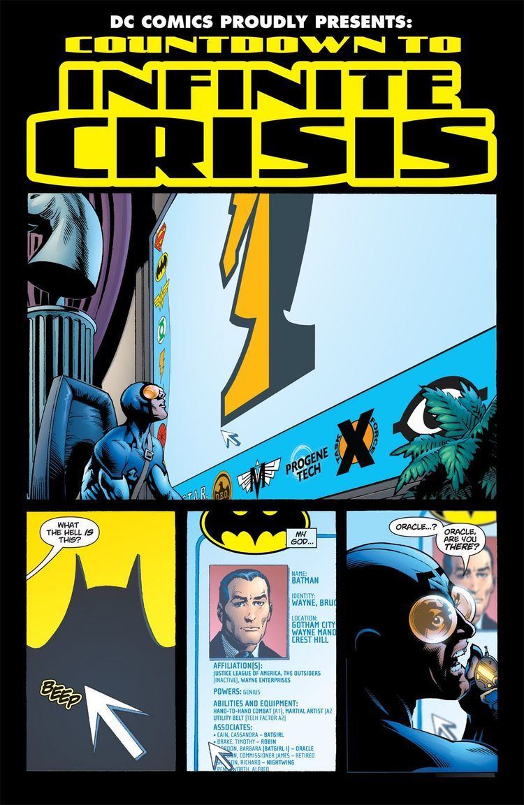 Countdown to Infinite Crisis Countdown to Infinite Crisis 1 Comics by comiXology Web UK
