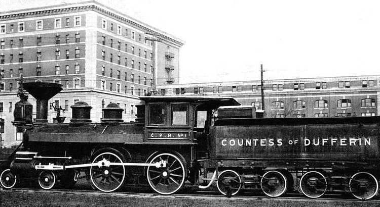 Countess of Dufferin CPR Steam Locomotives