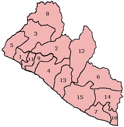 Counties of Liberia