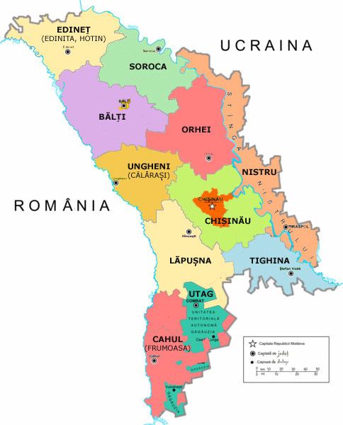 Counties of Moldova
